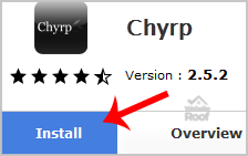 Chyrp-websiteroof