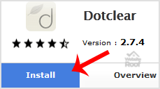 Install Dotclear via Softaculous