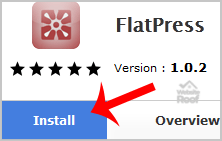 Install FlatPress via Softaculous