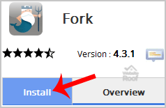 Install Fork via Softaculous-websiteroof