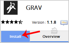 Install GRAV via Softaculous-websiteroof