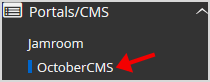 Install OctoberCMS via Softaculous-websiteroof