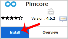 Install Pimcore via Softaculous-websiteroof