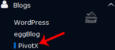 PivotX-websiteroof