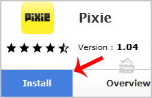 Install Pixie via Softaculous-websiteroof