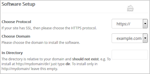 Install PluXml via Softaculous-websiteroof
