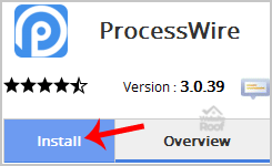 Install ProcessWire via Softaculous-websiteroof
