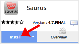Install Saurus CMS via Softaculous-websiteroof