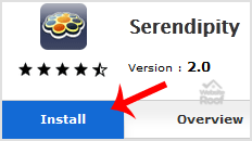 Install Serendipity via Softaculous