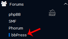 Install bbPress Forum via Softaculous-websiteroof