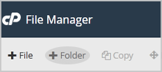 create a new folder-websiteroof