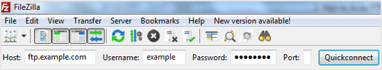 FileZilla FTP