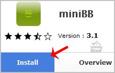 Install miniBB Forum via Softaculous-websiteroof