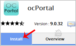 Install ocPortal via Softaculous-websiteroof