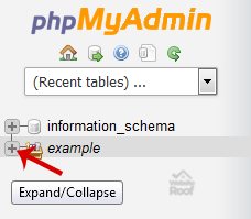 import database via phpMyAdmin in cPanel-websiteroof