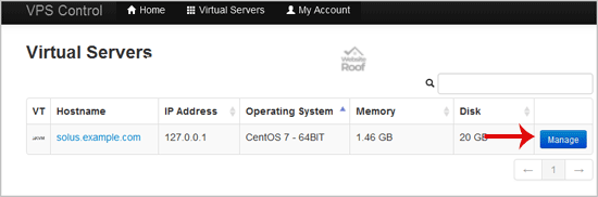 How to check whether the VPS status is “online” or “offline”?