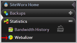 How to Access Webalizer in SiteWorx?