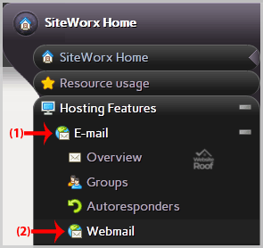 How to Access your Email Account from SiteWorx Webmail?