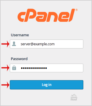 Email Account cPanel Webmail-websiteroof