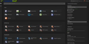 Websiteroof Control Panel